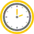 Clock icon.